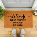doormat, doormats, funny doormat, funny doormats, welcome mat, door mat, housewarming gift, front door mat, funny welcome mat, funny welcome, welcome doormat, new home gift, coir doormat
