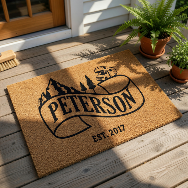 doormat, doormats, funny doormat, funny doormats, welcome mat, door mat, camping doormat, personalized doormat, custom doormat, rv doormat, camper doormat, personalized mat, Camping Gift