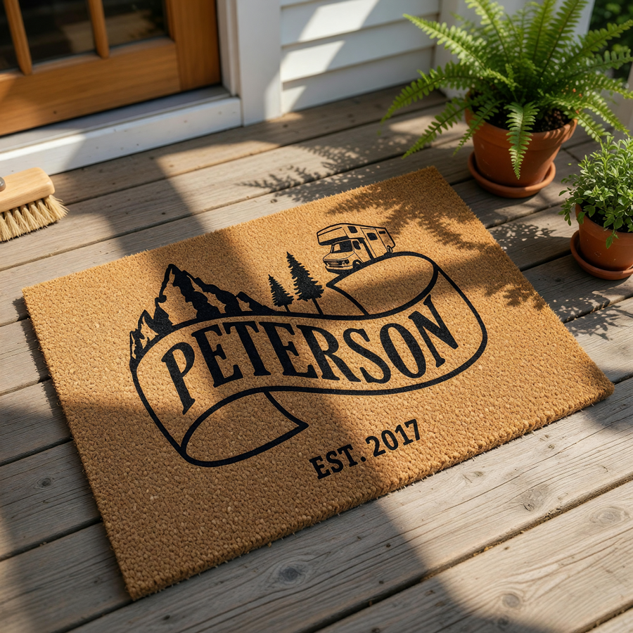 doormat, doormats, funny doormat, funny doormats, welcome mat, door mat, camping doormat, personalized doormat, custom doormat, rv doormat, camper doormat, personalized mat, Camping Gift