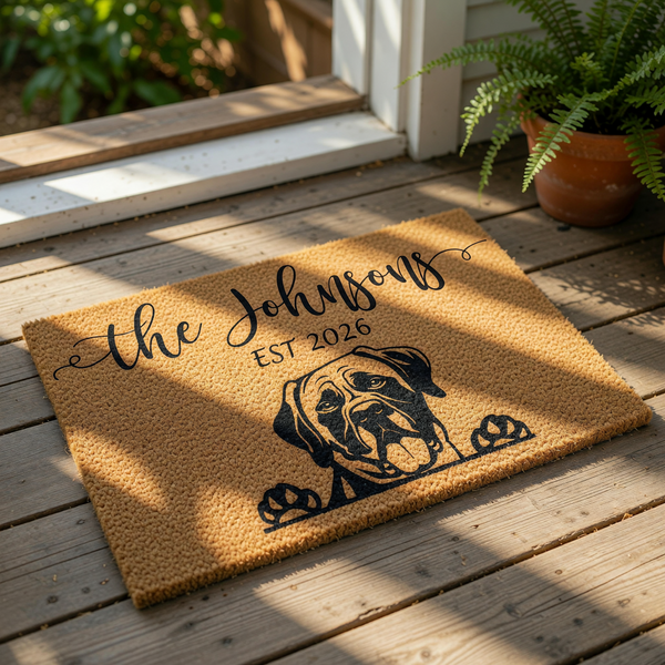 doormat, doormats, funny doormat, funny doormats, welcome mat, door mat, Personalized Doormat, New Homeowner Gift, Housewarming Gift, New Home Gift, Custom Pet Doormat, house warming gift, fathers day