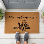 doormat, doormats, funny doormat, funny doormats, welcome mat, door mat, Housewarming Gift, dog lover gift, Custom Doormat, personalized doormat, custom dog doormat, dog mom gift, personalized dog mat