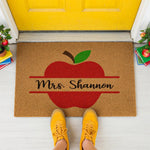 doormat, doormats, funny doormat, funny doormats, welcome mat, door mat, teacher doormat, Teacher Gift, Teacher Appreciation, back to school, Classroom Doormat, personalized doormat, Back to School Gift