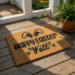 doormat, doormats, funny doormat, funny doormats, welcome mat, door mat, Easter Doormat, Easter Door Mat, Easter welcome mat, bunny doormat, easter bunny doormat, happy easter doormat, spring welcome mat