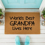 doormat, doormats, funny doormat, funny doormats, welcome mat, door mat, Housewarming Gift, personalized doormat, Custom Doormat, gift for grandpa, Grandparents Gift, grandpa gift, Grandparents Day