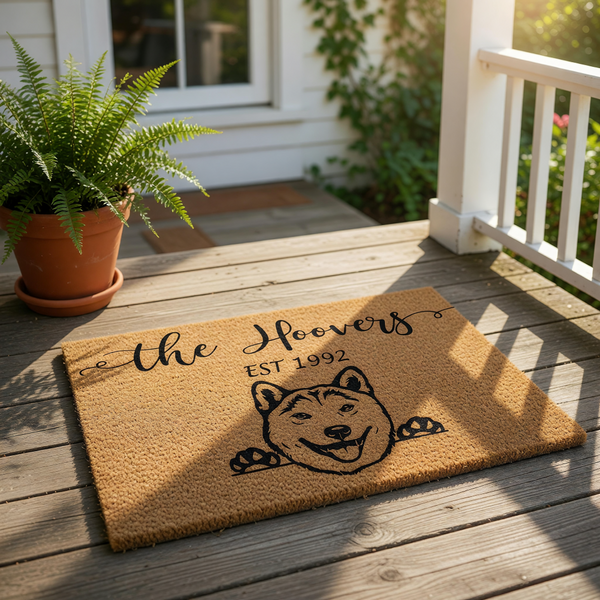doormat, doormats, funny doormat, funny doormats, welcome mat, door mat, Housewarming Gift, dog lover gift, Custom Doormat, personalized doormat, custom dog doormat, dog mom gift, personalized dog mat