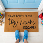 doormat, doormats, funny doormat, funny doormats, welcome mat, door mat, housewarming gift, funny welcome mat, new parent gift, baby shower gift, new home gift, coir doormat, gift for parents