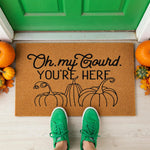 doormat, doormats, funny doormat, funny doormats, welcome mat, door mat, fall doormat, fall porch decor, pumpkin doormat, Fall Welcome Mat, front door mat, autumn doormat, halloween doormat