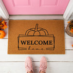 doormat, doormats, funny doormat, funny doormats, welcome mat, door mat, Fall Doormat, front door mat, Fall Welcome Doormat, Fall Welcome Mat, housewarming gift, front porch decor, coir doormat