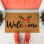 doormat, doormats, funny doormat, funny doormats, welcome mat, door mat, Christmas Doormat, Reindeer Doormat, holiday doormat, Christmas Gift, Winter Doormat, christmas door mat, holiday door mat