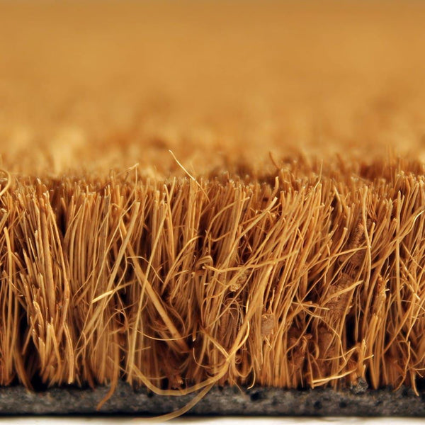A close-up view of a textured surface, possibly a woven material or a natural plant fiber, with a warm, golden-brown color.
