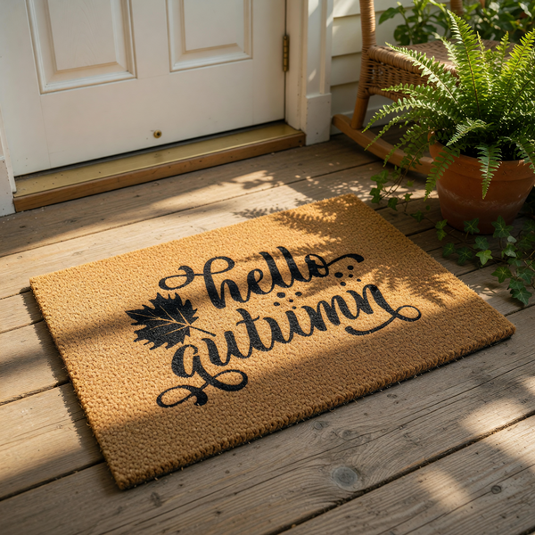 doormat, doormats, funny doormat, funny doormats, welcome mat, door mat, fall doormat, autumn doormat, Fall Welcome Mat, Fall Door Mat, Seasonal Doormat, Coir Doormat, autumn welcome mat