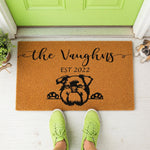 doormat, doormats, funny doormat, funny doormats, welcome mat, door mat, Housewarming Gift, dog lover gift, Custom Doormat, Dog Welcome Mat, personalized doormat, custom dog doormat, dog mom gift