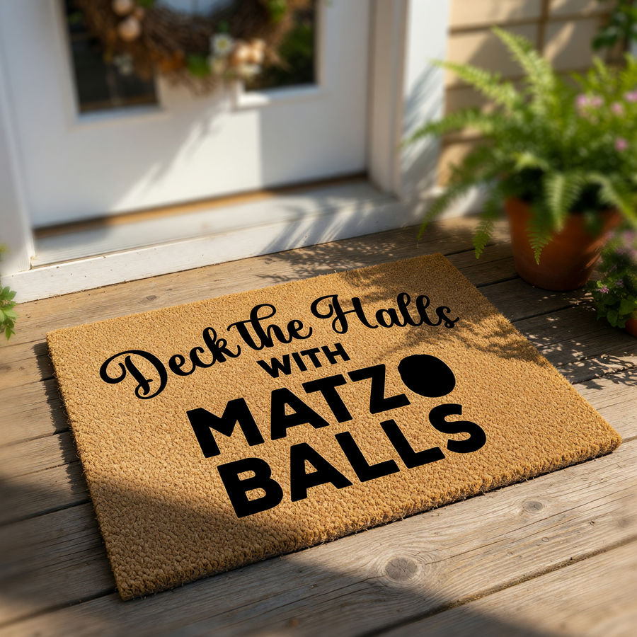doormat, doormats, funny doormat, funny doormats, welcome mat, door mat, funny welcome mat, holiday gift, holiday doormat, funny door mat, Jewish Gift, jewish holiday gift, funny holiday gift