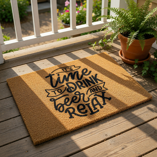 doormat, doormats, funny doormat, funny doormats, welcome mat, door mat, housewarming gift, funny welcome mat, beer lover gift, beer doormat, New Home Gift, front door mat, closing gift