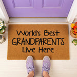 doormat, doormats, funny doormat, funny doormats, welcome mat, door mat, personalized doormat, Grandparents Gift, custom doormat, housewarming gift, grandma gift, grandparent gift, Gift for Grandma