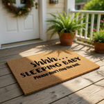 doormat, doormats, funny doormat, funny doormats, welcome mat, door mat, baby shower gift, Housewarming Gift, New Parent Gift, new mom gift, front door mat, coir doormat, Newborn Gift