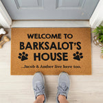 doormat, doormats, funny doormat, funny doormats, welcome mat, door mat, Housewarming Gift, dog lover gift, Custom Doormat, Dog Welcome Mat, personalized doormat, custom dog doormat, dog mom gift