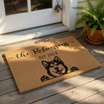 doormat, doormats, funny doormat, funny doormats, welcome mat, door mat, Housewarming Gift, dog lover gift, Custom Doormat, personalized doormat, custom dog doormat, dog mom gift, pet lover gift