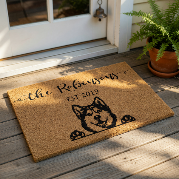 doormat, doormats, funny doormat, funny doormats, welcome mat, door mat, Housewarming Gift, dog lover gift, Custom Doormat, personalized doormat, custom dog doormat, dog mom gift, pet lover gift