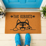 doormat, doormats, funny doormat, funny doormats, welcome mat, door mat, Housewarming Gift, dog lover gift, Custom Doormat, personalized doormat, custom dog doormat, dog mom gift, pet lover gift