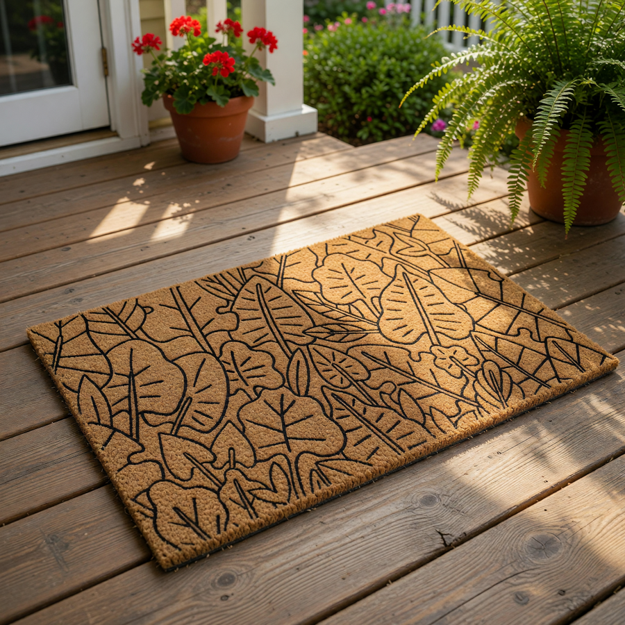 doormat, doormats, funny doormat, funny doormats, welcome mat, door mat, Housewarming Gift, Tropical Doormat, front door mat, plant lover gift, coir doormat, outdoor doormat, welcome doormat