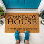 doormat, doormats, funny doormat, funny doormats, welcome mat, door mat, personalized doormat, custom doormat, grandparent gift, housewarming gift, grandparents gift, custom welcome mat, custom door mat