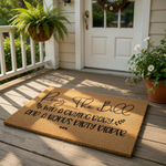 doormat, doormats, funny doormat, funny doormats, welcome mat, door mat, housewarming gift, baby shower gift, new parent gift, coir doormat, funny door mat, Funny Welcome Mat, new mom gift