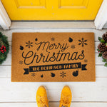 doormat, doormats, funny doormat, funny doormats, welcome mat, door mat, Christmas Doormat, personalized doormat, Custom Doormat, Christmas Door Mat, christmas gift, holiday doormat, family name doormat