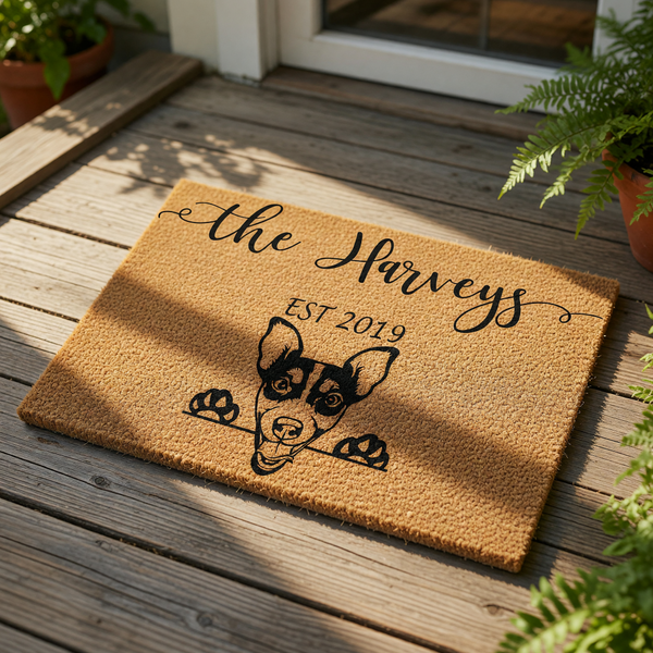 doormat, doormats, funny doormat, funny doormats, welcome mat, door mat, Housewarming Gift, dog lover gift, Custom Doormat, personalized doormat, custom dog doormat, dog mom gift, personalized dog mat
