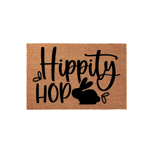 Hippity Hop Rabbit Doormat