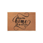 Bless This Home And All Who Enter Doormat