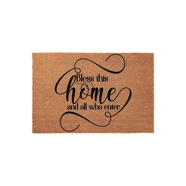 Bless This Home And All Who Enter Doormat