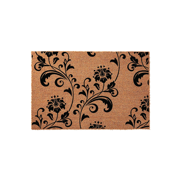 Floral Damask Doormat