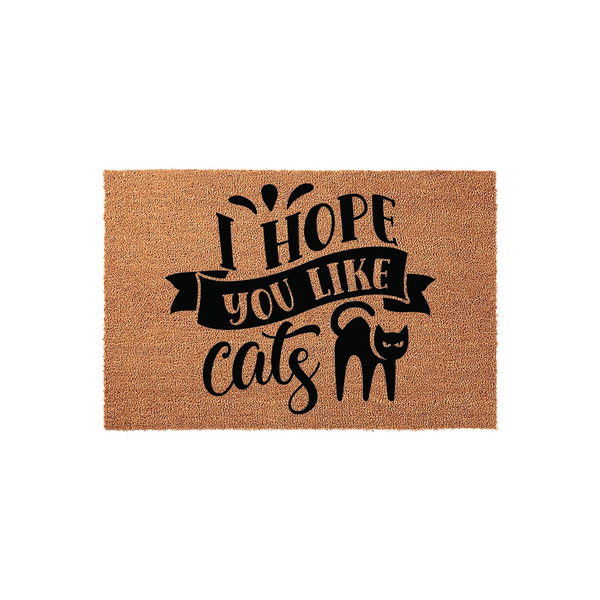 I Hope You Like Cats Doormat