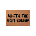 What's The Secret Password? Doormat