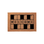 Scrabble Tiles Family Name Doormat