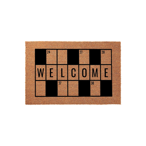 Scrabble Tiles Family Name Doormat