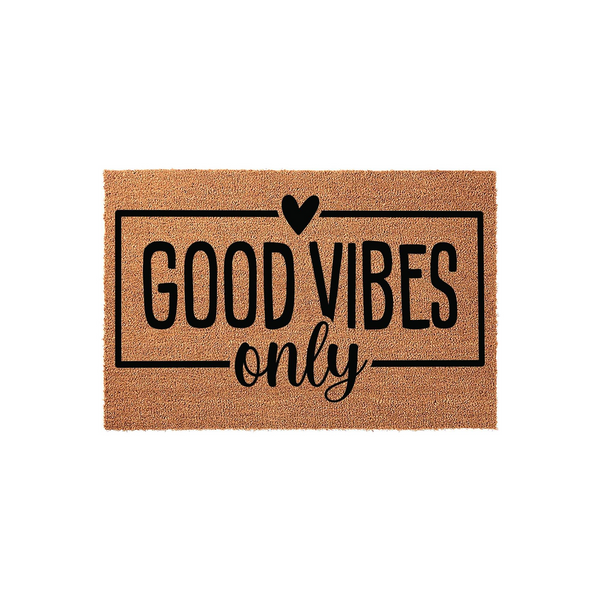Good Vibes Only Doormat