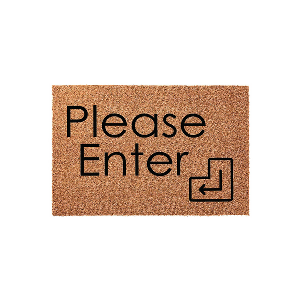 Please Enter Doormat
