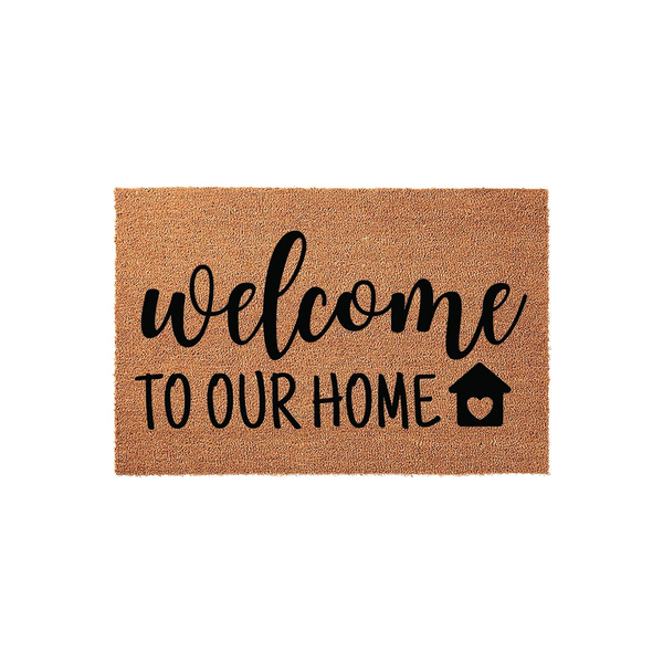Welcome To Our Home Doormat