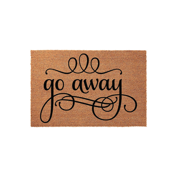 Go Away Doormat