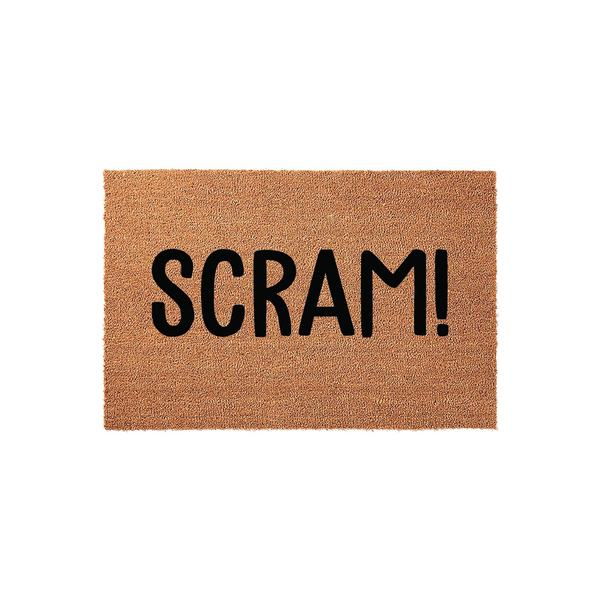 Scram! Doormat