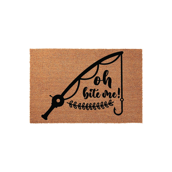 Oh Bite Me! Doormat