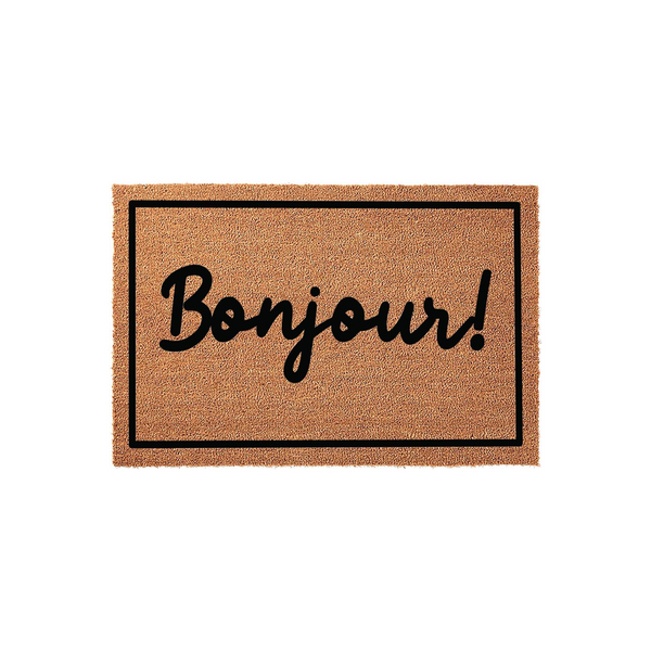 Bonjour! Doormat