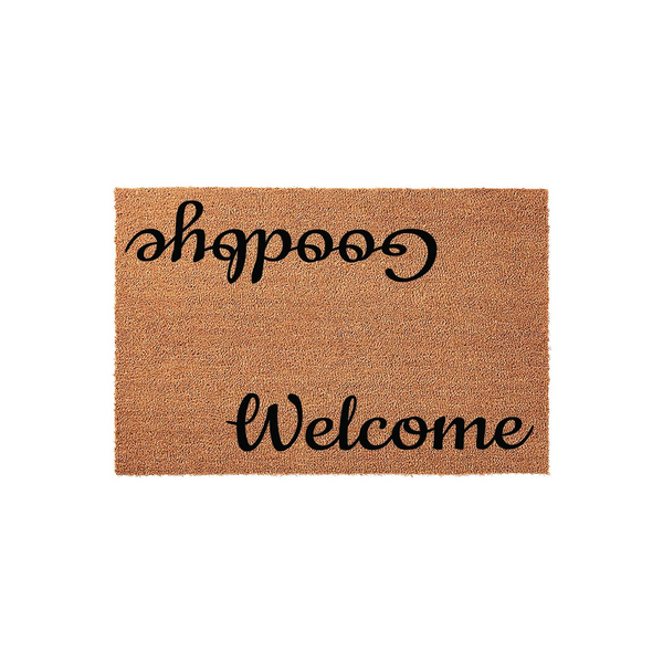 Goodbye Welcome Doormat