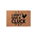 I Don't Give A Cluck Rooster Doormat