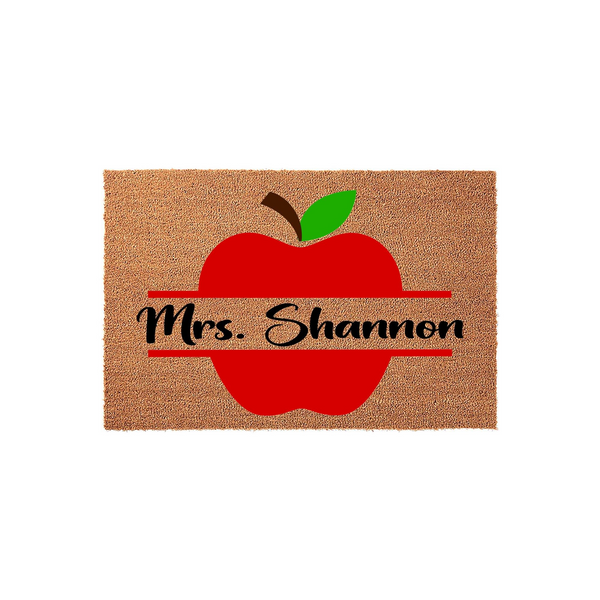 Apple Custom Doormat