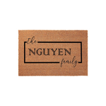 Personalized Last Name Doormat