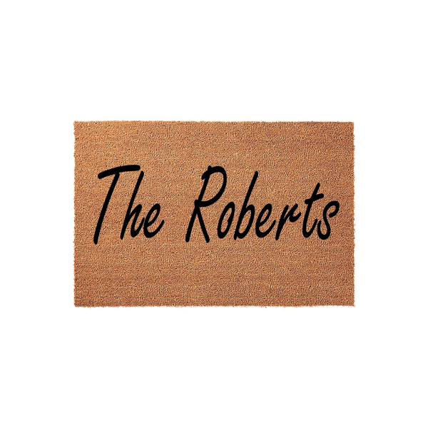 Personalized Family Name Doormat