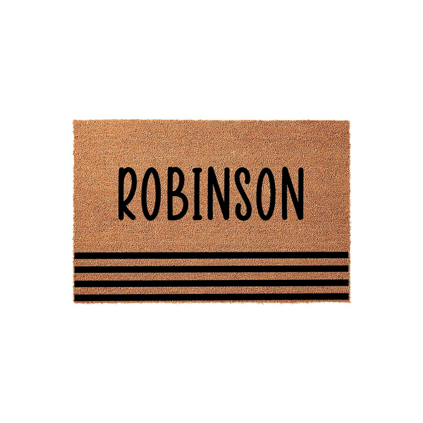 Personalized Family Name Doormat